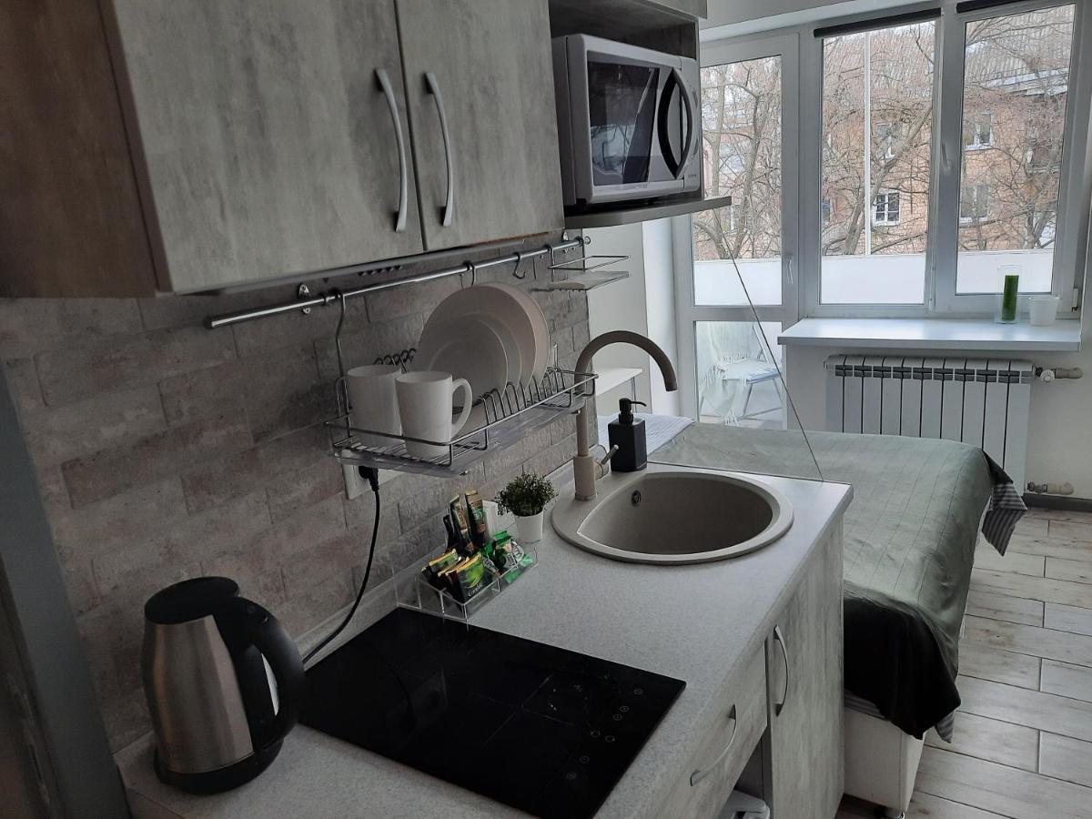 Посуточно Мини-Студия Метро Дорогожичи Киев Exteriér fotografie